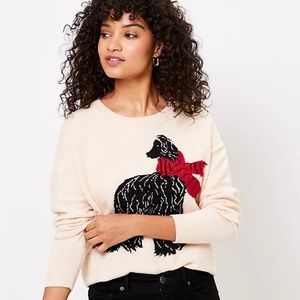 New with tags! LOFT Dog Sweater.